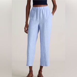 [NWT] Quince 100% Linen Cropped Pants